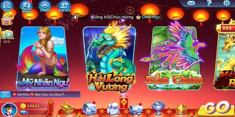 Game bắn cá long vương trang bị nhiều tính năng siêu việt